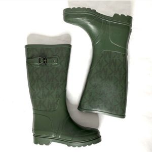 rubber MK boots rain
